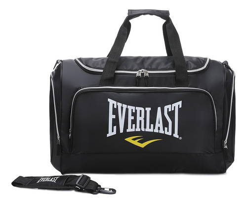 Bolso Deportivo Gym Fitness Everlast Negro - 16009