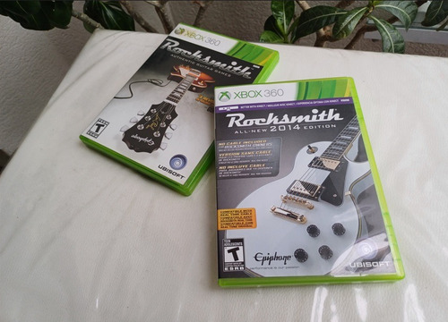 Lote 2 Jogos Rocksmith Xbox 360 All New E Authentic Completo