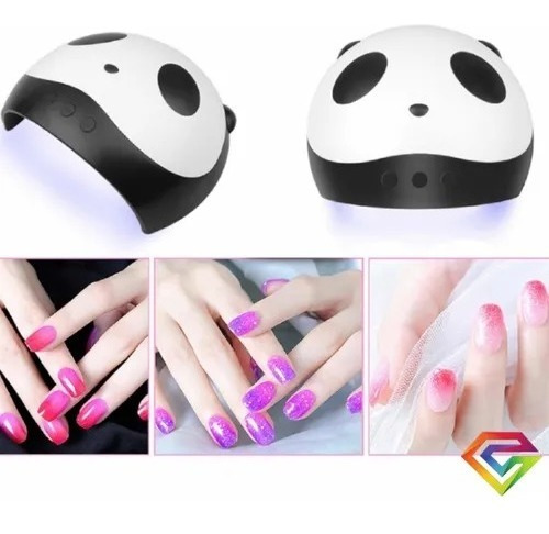 Lámpara Para Uñas Esmalte Panda Usb Uv Led