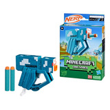 Pistola Lanza Dardos Nerf X Minecraft Cave Spider Recoleta