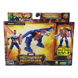 Hasbro Marvel Mech Strike Mechasaurs Capitan America Redwing