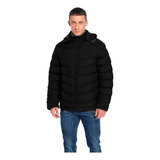 Campera Hombre Impermeable Capucha Desmontable Inflada New