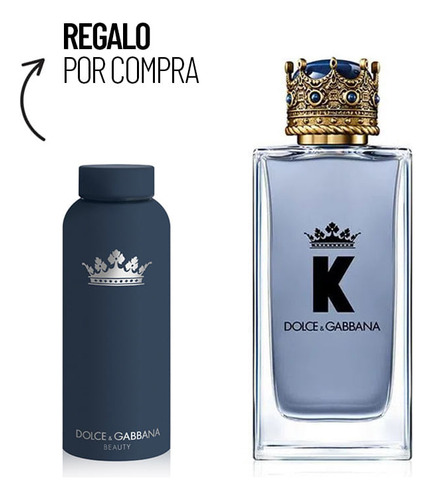 Set Perfume Hombre K By Dolce&gabbana Edt 100 Ml + Botella M