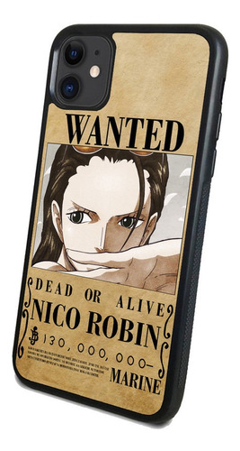 Funda One Piece Cartel Robin 130 M Berry Todos Los Modelos