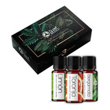 Kit De 3 Aceites Esenciales Aromaterapia 10 Ml. Energía 