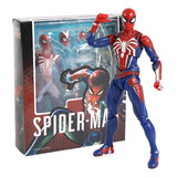 Jogo Avengers Spider Man Upgrade Suit Toy Figure Ps4