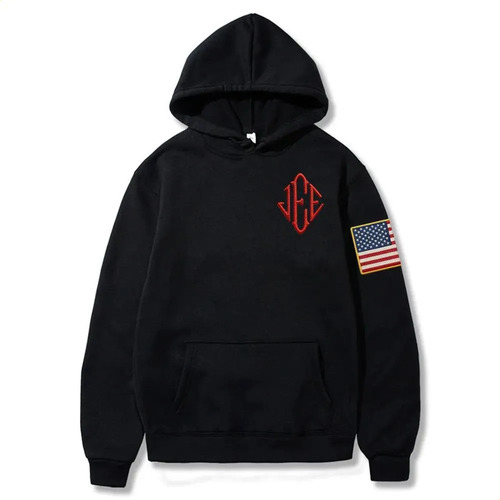 Sudaderas Con Capucha Jee Epstein Con Estampado Bordado Y2k