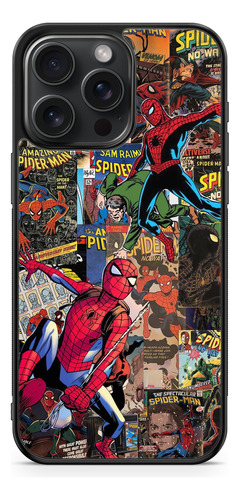 Funda Spiderman Hombre Araña Comic Collage Marvel 7