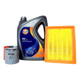 Kit Filtros + Aceite Gulf 15w40 4lts Chevrolet Corsa