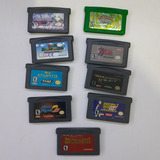Lote Jogos Paralelos Game Boy Advance Nintendo Gba 