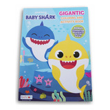 Pinkfong Baby Shark Gigantic Libro Para Colorear Y Actividad