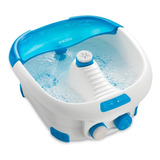 Tina Spa De Pies Homedics Calefacción + Accesorios Pedicura Color Blanco