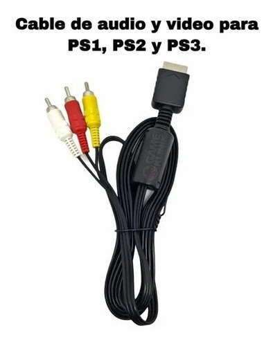 Cables De Audio Y Video Compatibles Para Varias Consolas Rca