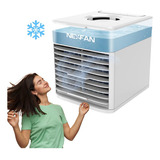 Mini Ar Condicionado Refrigerador Climatizador Portátil Usb Cor Branco 5v