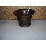 Pilão Ou Almofariz De Bronze Antigo Uso Domestico /remedio 