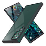 Funda Para Samsung Galaxy S22 Ultra - Transparente/ Verde