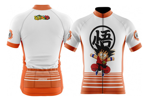 Jerseys Ciclismo Ruta Mtb Hombre Manga Corta Dragon Ball 