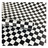 Redodeco Blanco Negro Mosaico Papel Tapiz Película Cocina En