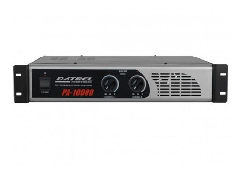 Potência 1000w Rms  Profissional Datrel Pa10000 