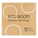 Eco Boom Papel Higienico De Bambu, Sin Arboles, Sin Quimicos
