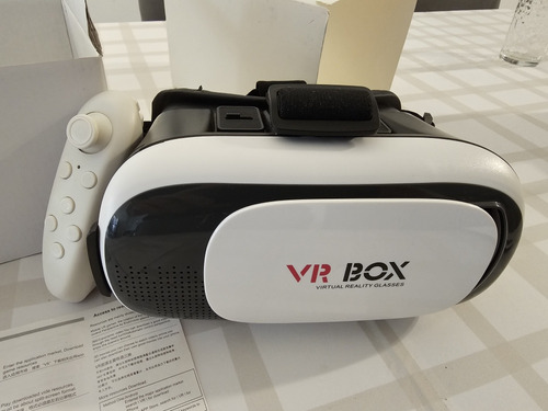 Vr Box Gafas Realidad Virtual + Control Remoto 