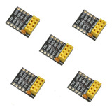 5 X Adaptador Esp8266 Esp-01 Para Protoboard Arduino Wi Fi