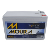 Bateria Moura 7ah 12v - No Break Cerca Elétrica Alarmes