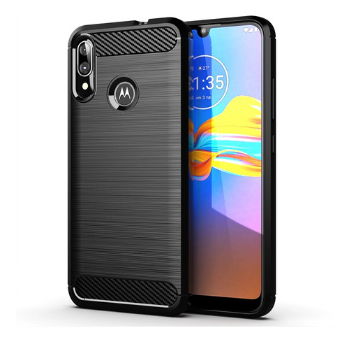 Funda Fibra Carbono Para Motorola Samsung Huawei Xiaomi LG