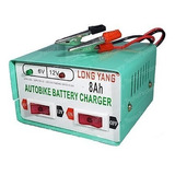Cargador Bateria Auto Motos 6v 12v 8 Amp / Electronicaroca