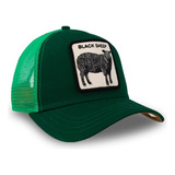 Gorra Goorin Bros Black Sheep Green 1010380 100% Original