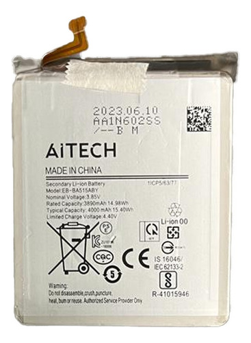 Batería Compatible Con Sams A51 Aitech 