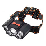 Linterna Led Cintillo Cabeza Led T6 Cree Recargablev