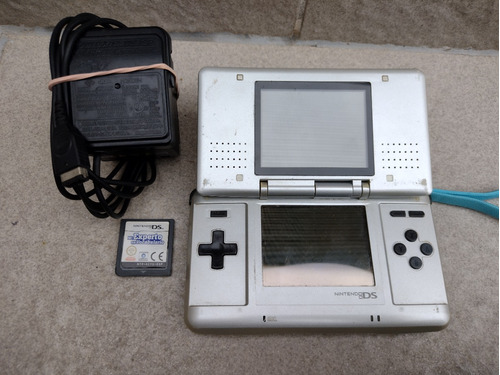  Game Boy Ds Fat  Standard  Color Platinum Silver Leer Ok