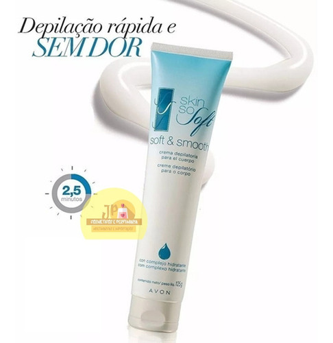 Creme Depilatório Corpo Avon Skin So Soft 125g (2 Unidades)