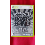 Videojuego Rockband Metal Track Pack Xbox 360