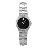 Reloj De Acero Inoxidable Movado Juro Para Mujer.