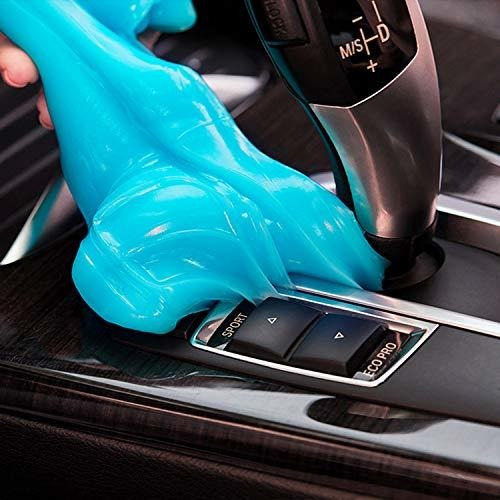 Slime De Gel De Limpieza Para Automovil Color Azul