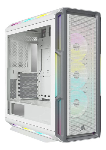 Gabinete Corsair Icue 5000t Rgb - White 