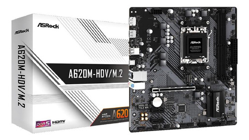 Placa Mãe Asrock A620m-hdv/m.2 Amd Am5 Matx Ddr5