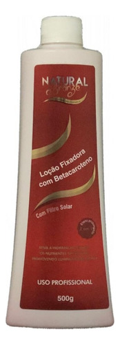 Fixador De Marquinha Betacaroteno Natural Bronze 500ml
