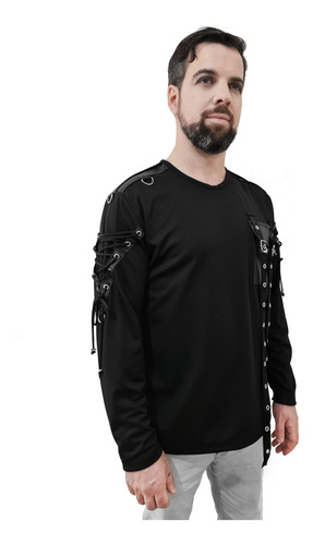 Sweater Buzo Goth Rock Gótico Te0789