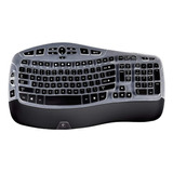 Protector Negro Para Teclado Logitech Mk550 Mk570