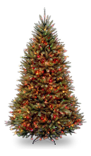 National Tree Company Dunhill - Arbol De Abeto Con 450 Luces