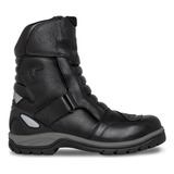 Bota Biker Hombre Motociclista Touring Workland 77418 Negro