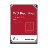 Disco Duro Interno Western Digital Wd Red Plus Nas De 6 Tb -