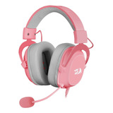 Headset Gamer Redragon Hero Bubblegum P3 Rosa - H530-p