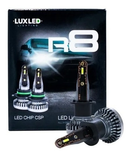 Kit Cree Led R8 H4 Csp Sin Cooler 60000 Lum 42w 12v + 2t10