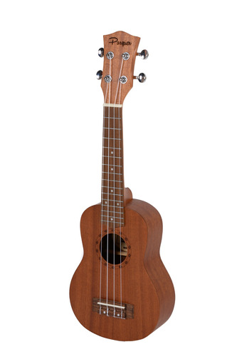 Ukelele Soprano Parquer De Madera Natural Con Funda