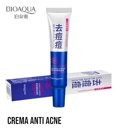 Crema Anti Acné Bioaqua Zona Localizada Piel Grasa Puntos