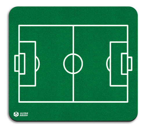 Mouse Pad 21.5 X 19 Cm Futbol Superfice Suave Antideslizante